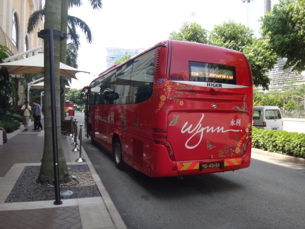My go to Casino Bus - Wynn Macau Shuttle Bus! ;)